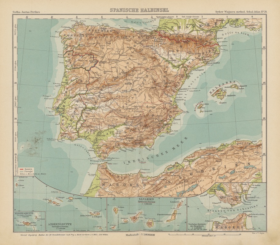 Emil von Sydow - Spanische‎ ‎Halbinsel