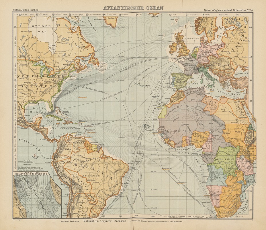 Emil von Sydow - Atlantischer Ozean