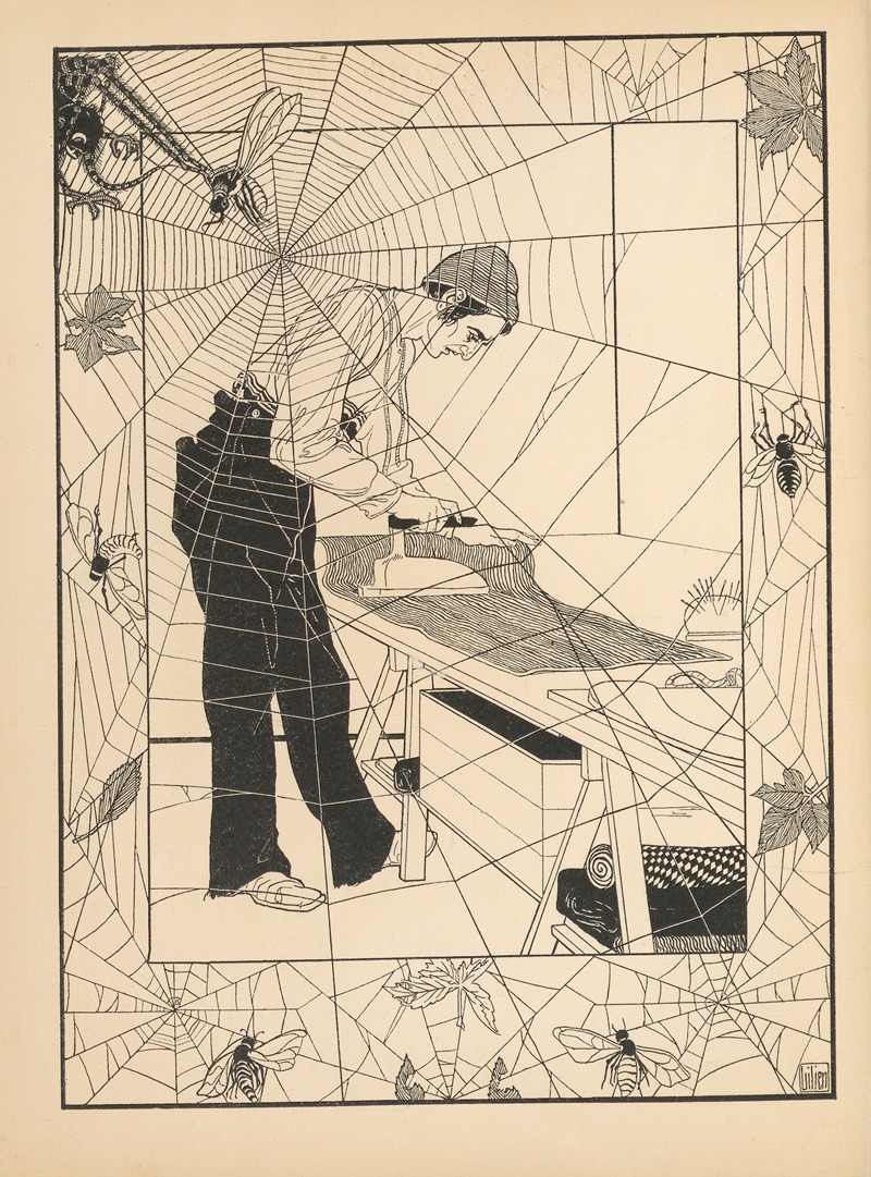 Ephraim Moses Lilien - Lieder des Ghetto Pl.05