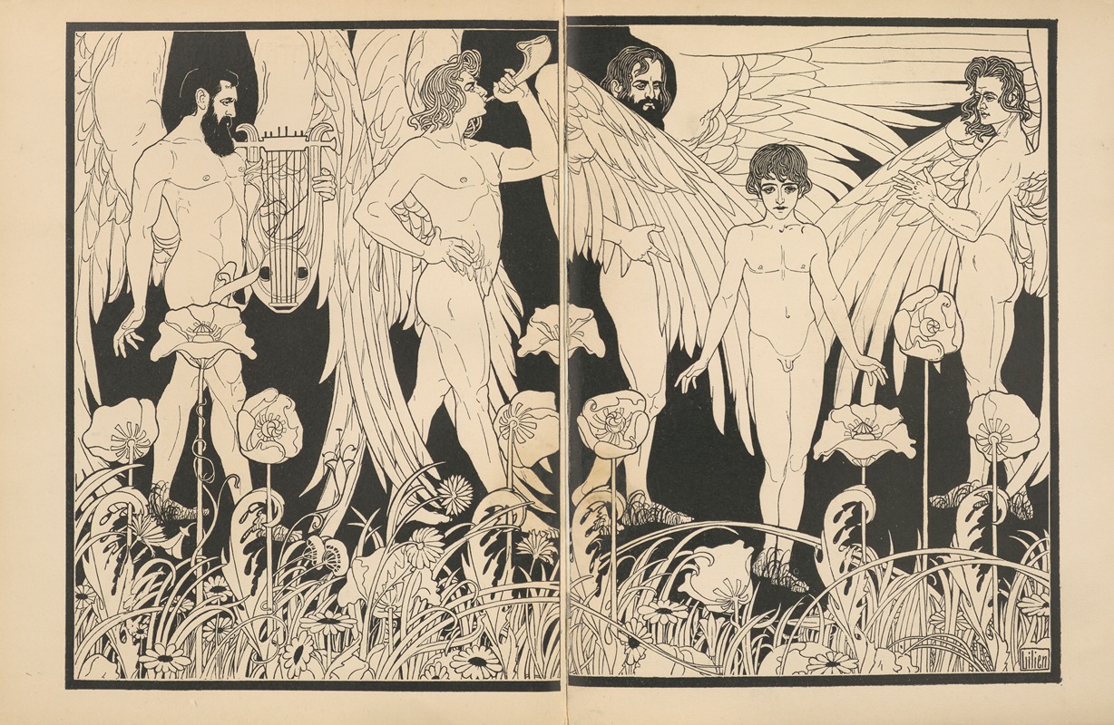 Ephraim Moses Lilien - Lieder des Ghetto Pl.11
