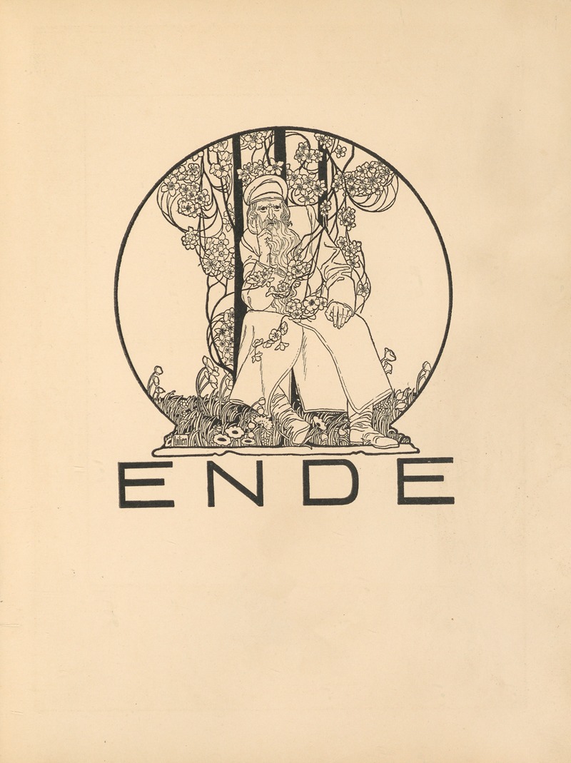Ephraim Moses Lilien - Lieder des Ghetto Pl.14