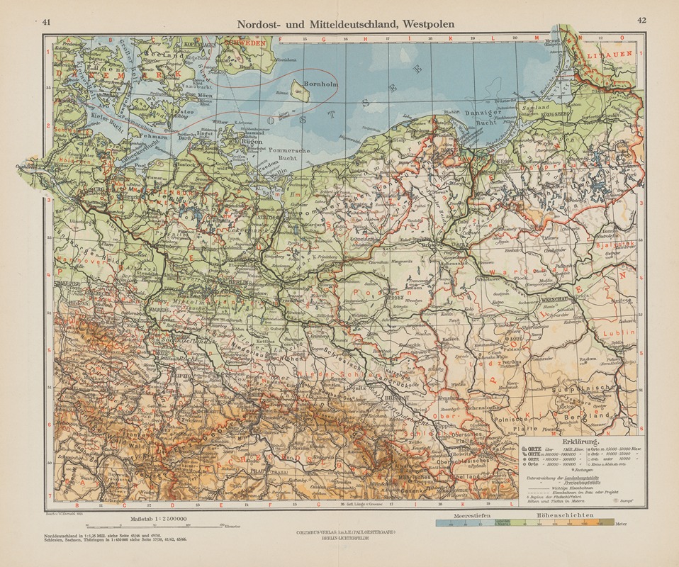 Ernst Friedrich - Nordost- und Mitteldeutschland, Westpolen