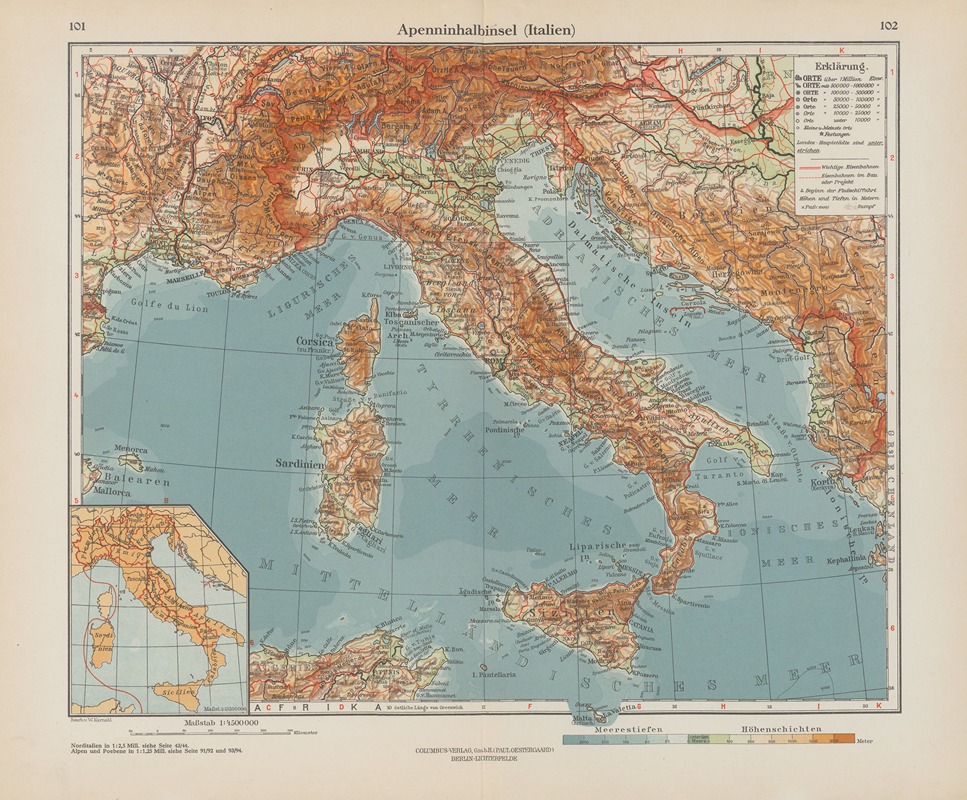 Ernst Friedrich - Apenninhalbinsel (Italien)