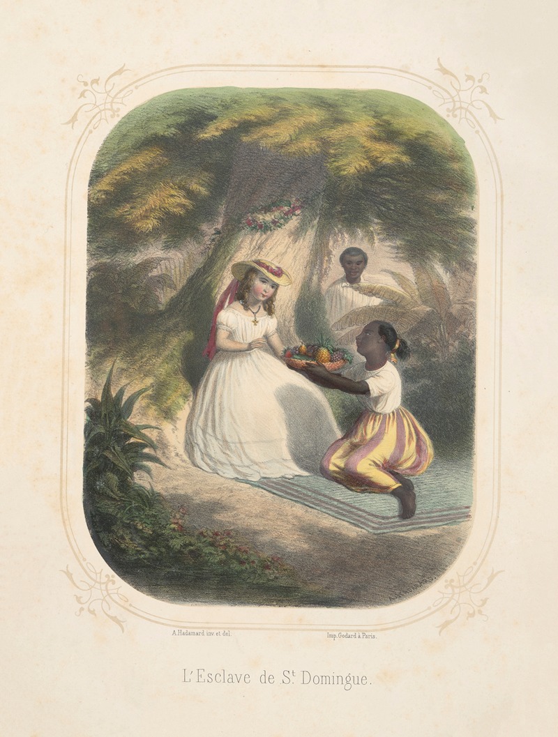 François Grenier - L’Esclave de Saint-Domingue