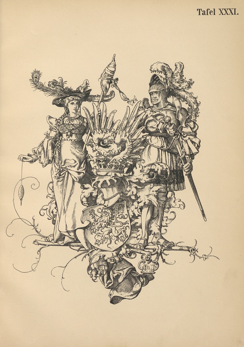 Emil Doepler - Heraldischer Handbuch fur Freunde der Wappenkunst Pl.30