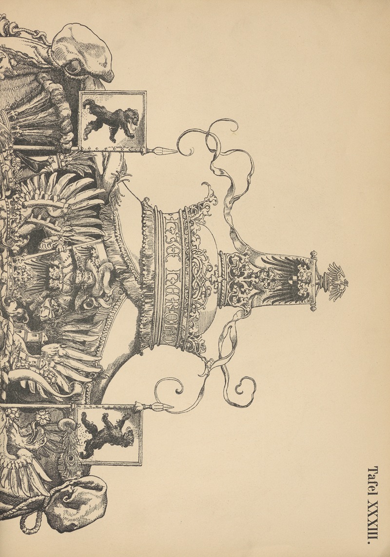 Emil Doepler - Heraldischer Handbuch fur Freunde der Wappenkunst Pl.32