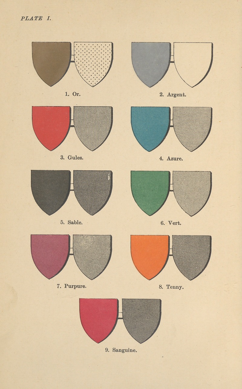 George Harvey Johnston - Tinctures or Colours