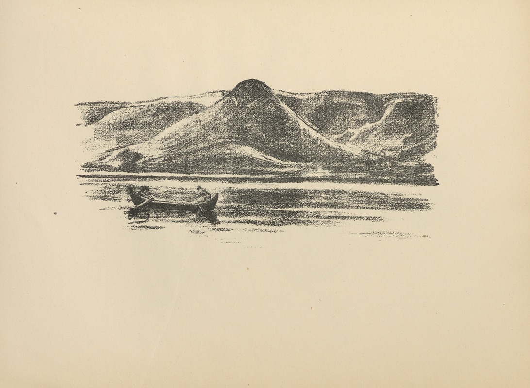 Hermann Struck - Napoleonshügel an der Memel