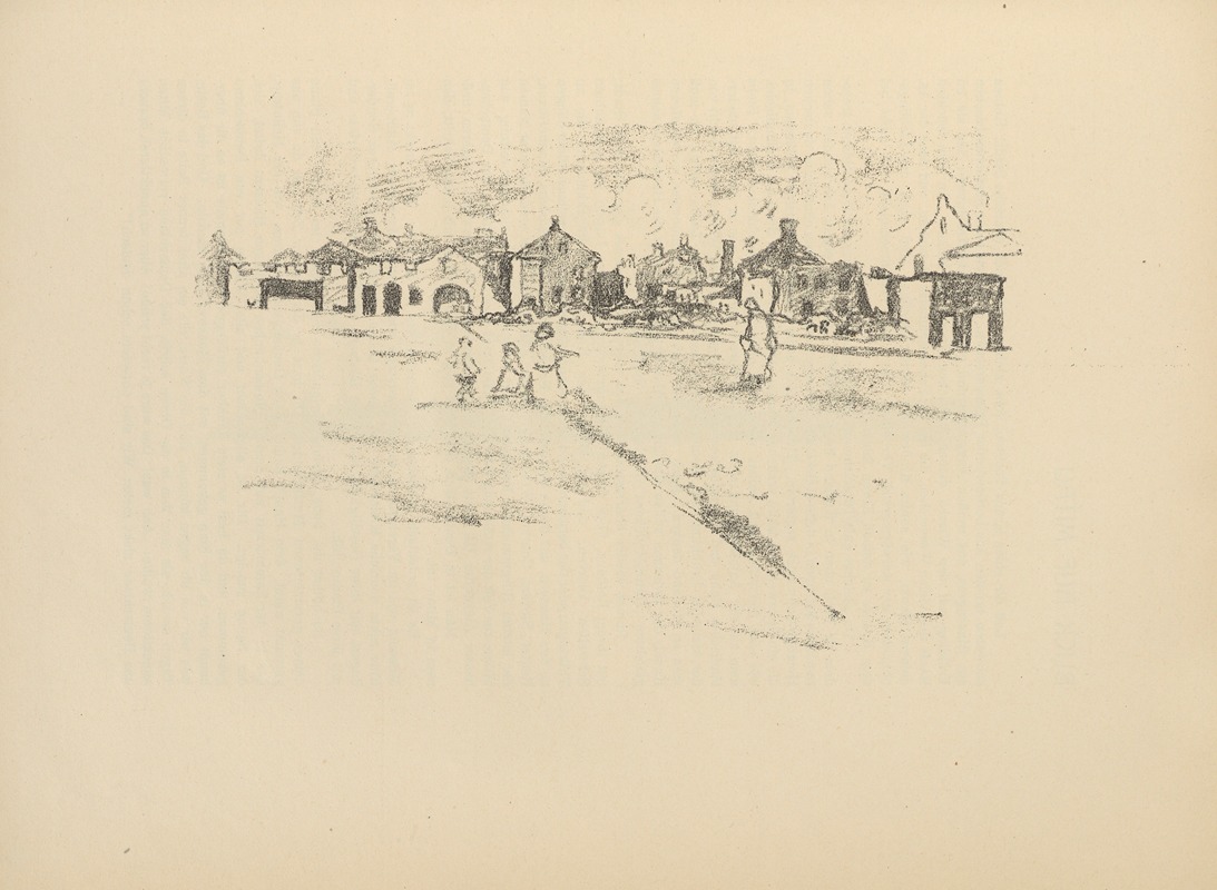 Hermann Struck - Marktplatz von Schaulen