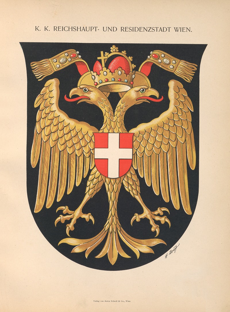 Hugo Gerhard Ströhl - K. K. Reichshaupt- und Residenzstadt Wien