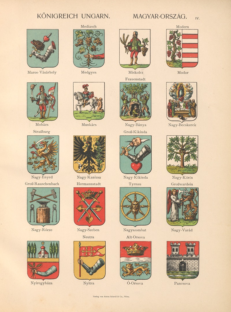 Hugo Gerhard Ströhl - Königreich‎ ‎Ungarn. Magyar-Orszàg IV