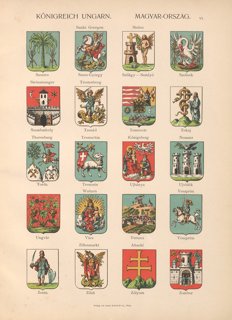 Hugo Gerhard Ströhl - Königreich‎ ‎Ungarn. Magyar-Orszàg VI