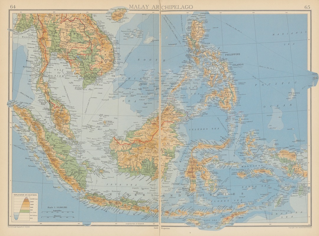 John George Bartholomew - Malay Archipelago