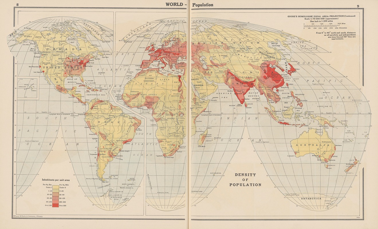 John Paul Goode - World Population