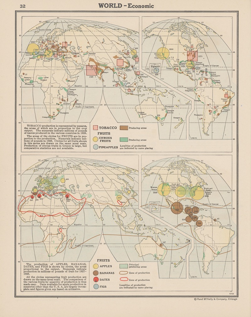 John Paul Goode - World Economic, Tobacco, Fruits