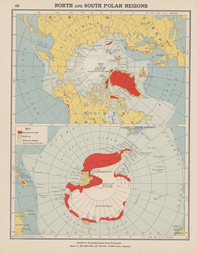 John Paul Goode - North and South Polar Regions