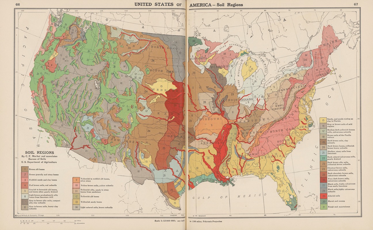 John Paul Goode - United States of America—Soil Regions