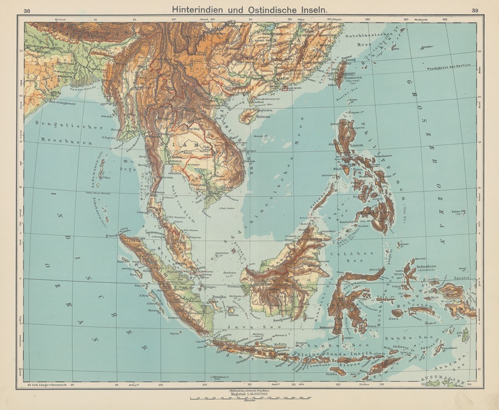 Carl Diercke - Hinterindien und Ostindische Inseln