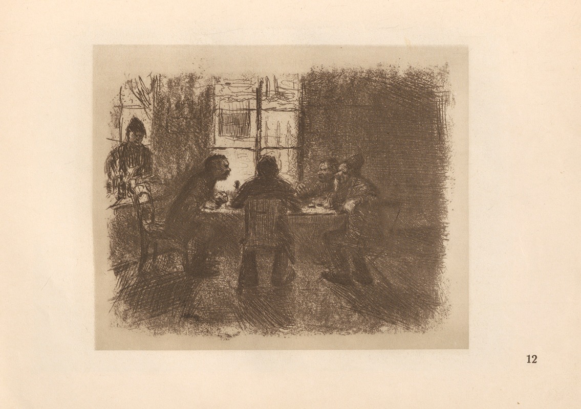 Käthe Kollwitz - Kneipe