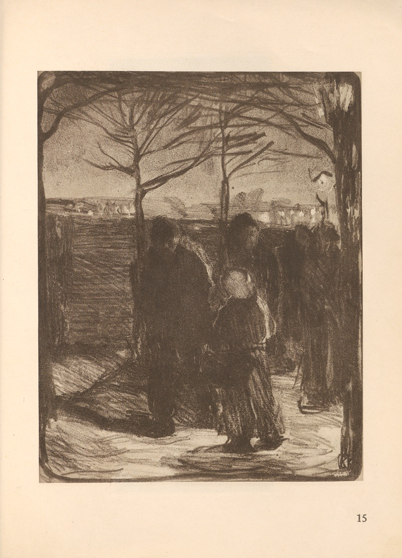 Käthe Kollwitz - Vorstadt