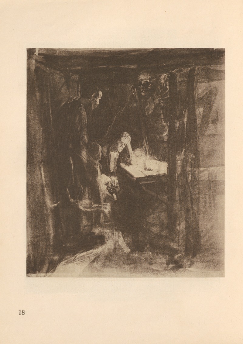 Käthe Kollwitz - Zum ’Weberaufstand’ gehörig