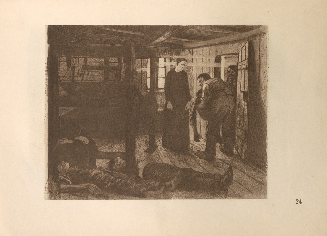 Käthe Kollwitz - Zum‎ ‎’Weberaufstand’ ‎gehörig