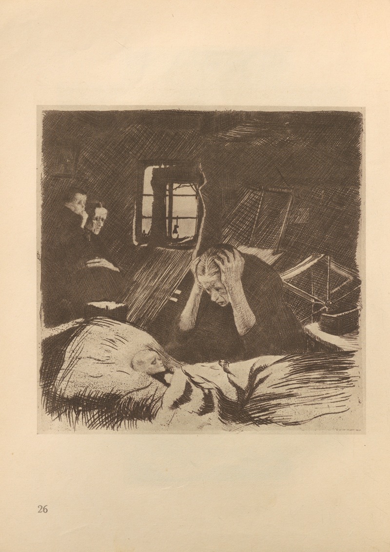 Käthe Kollwitz - Zum ’Weberaufstand’ gehörig