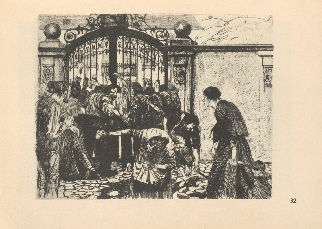 Käthe Kollwitz - Zum‎ ‎’Weberaufstand’ ‎gehörig