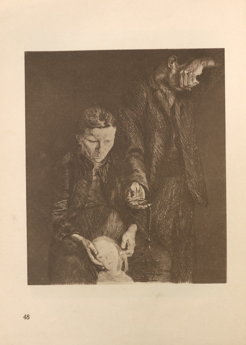 Käthe Kollwitz - Zertretene‎ ‎(Seitenstück)