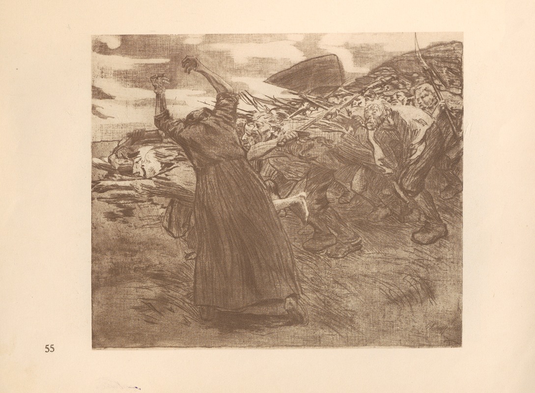 Käthe Kollwitz - Zum ’Bauernkrieg’ gehörig