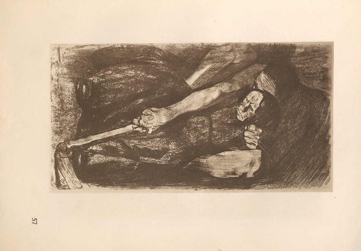 Käthe Kollwitz - Zum ’Bauernkrieg’ gehörig