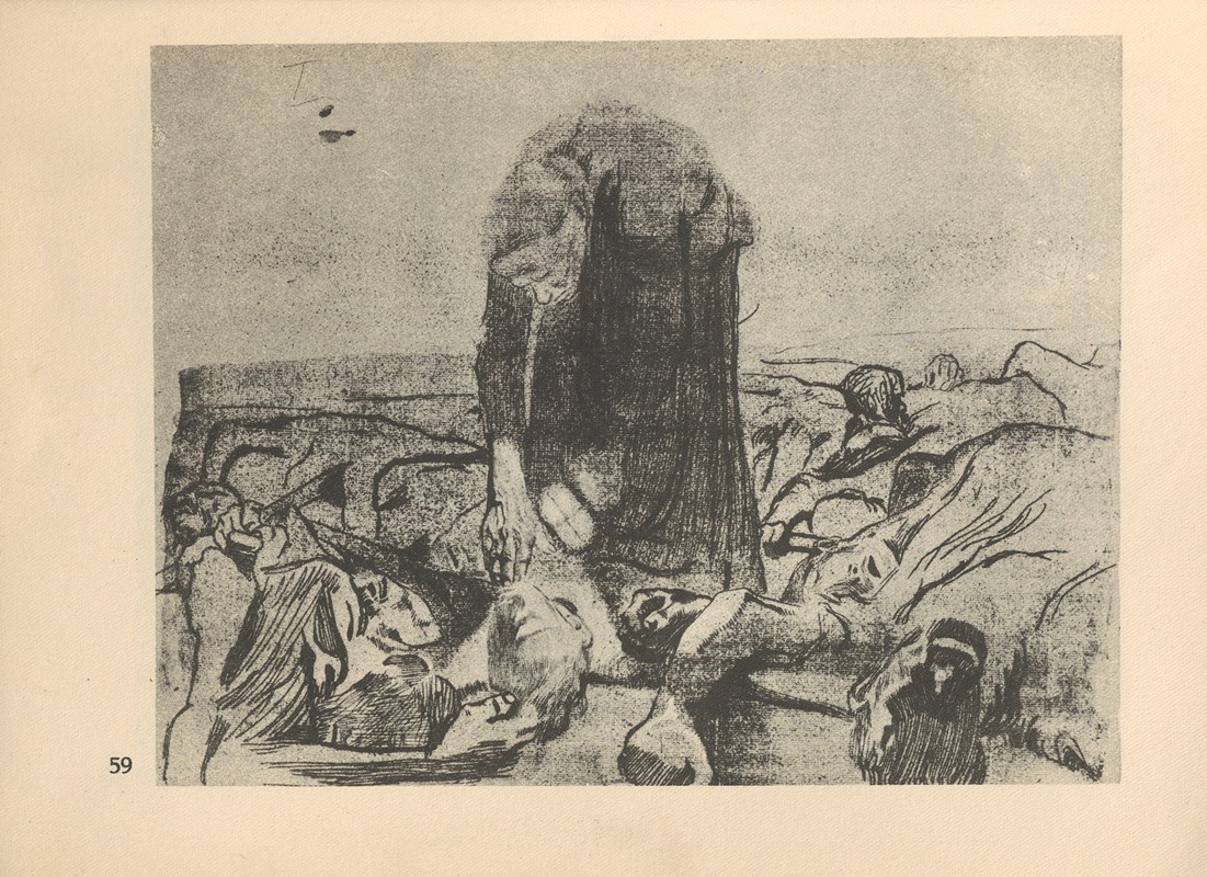 Käthe Kollwitz - Zum ’Bauernkrieg’ gehörig
