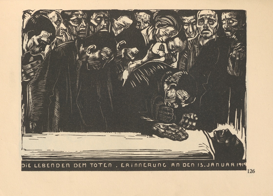 Käthe Kollwitz - Liebknecht