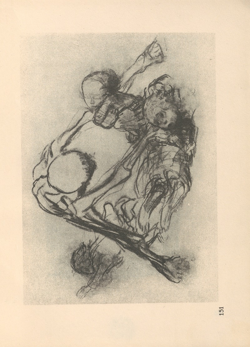 Käthe Kollwitz - Zu‎ ‘Tod’‎ ‎gehörig