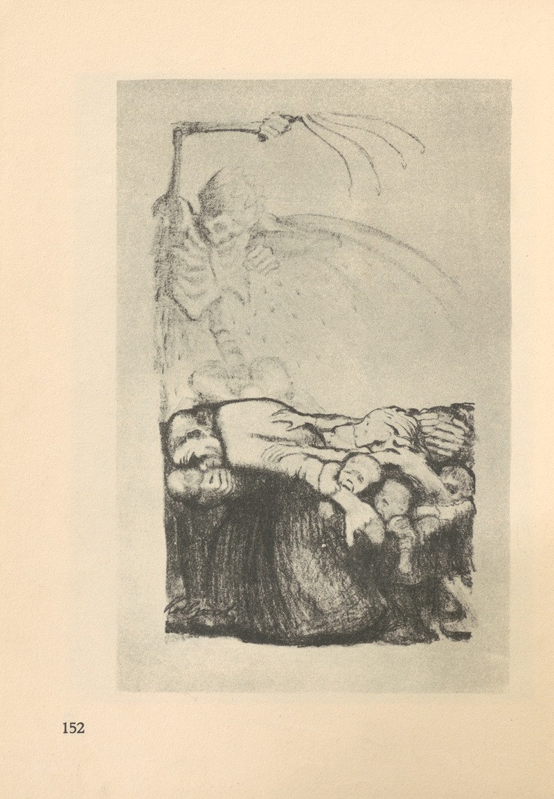 Käthe Kollwitz - Zu‎ ‘Tod’‎ ‎gehörig