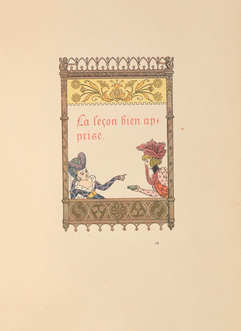 Léon Lebègue - Les contes de Jacques Tournebroche Pl.18
