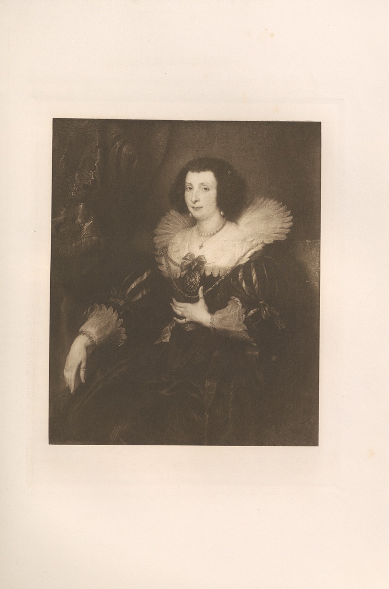 Lionel Cust - Anne Marie De Qamudio, Wife Of Ferdinand De Bois-Schot, Seigneur De Saventhem