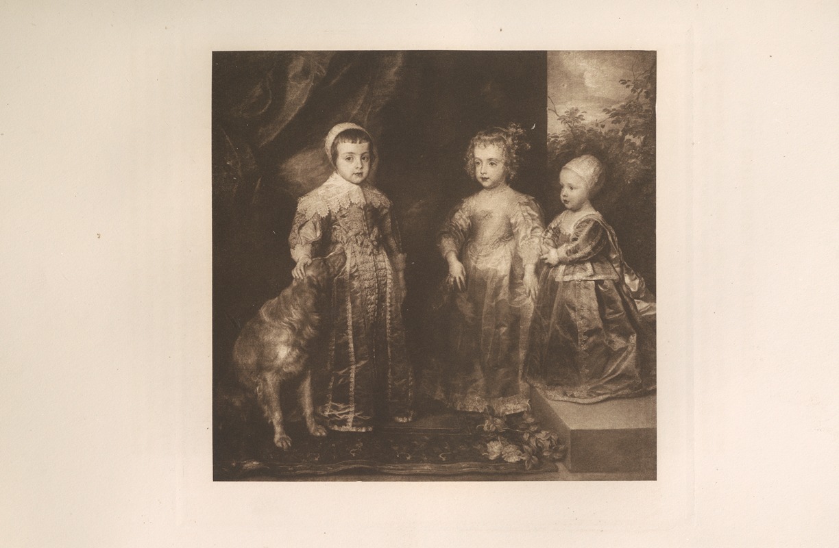 Lionel Cust - The Three Children of Charles I