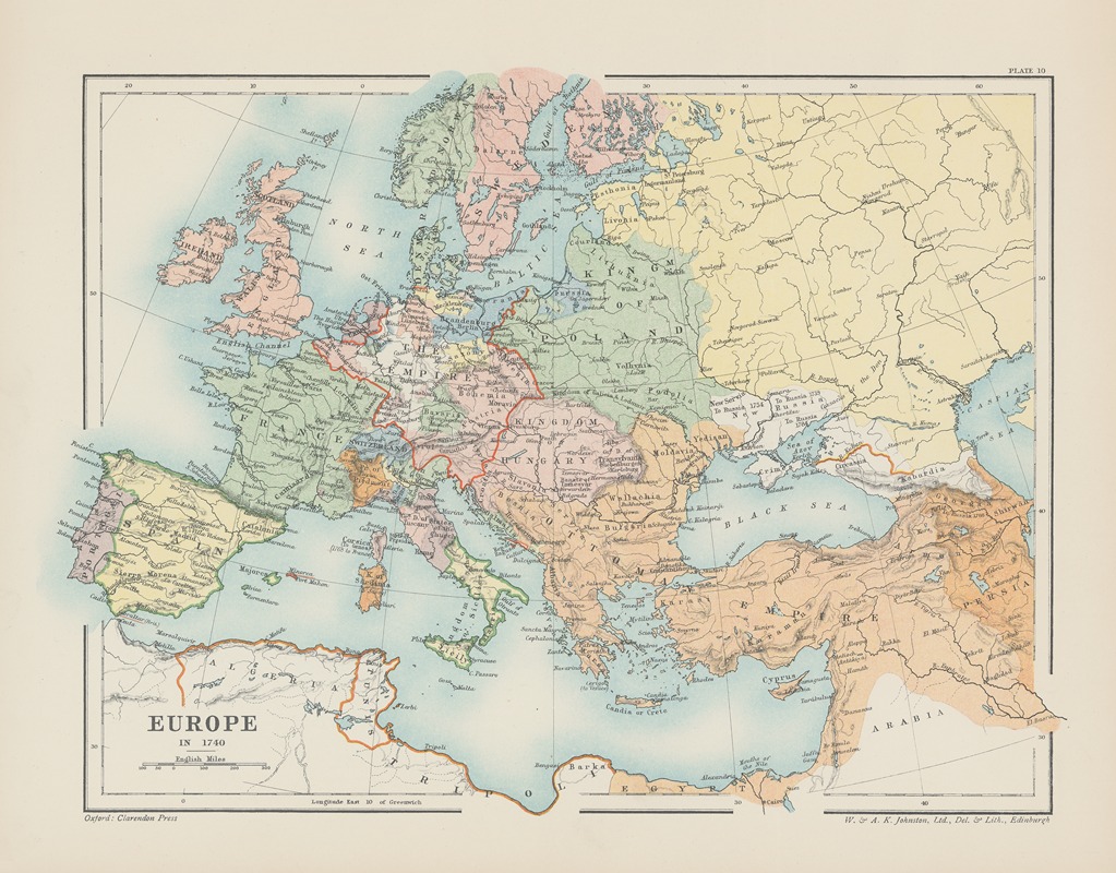 Reginald Lane Poole - Europe‎ ‎in