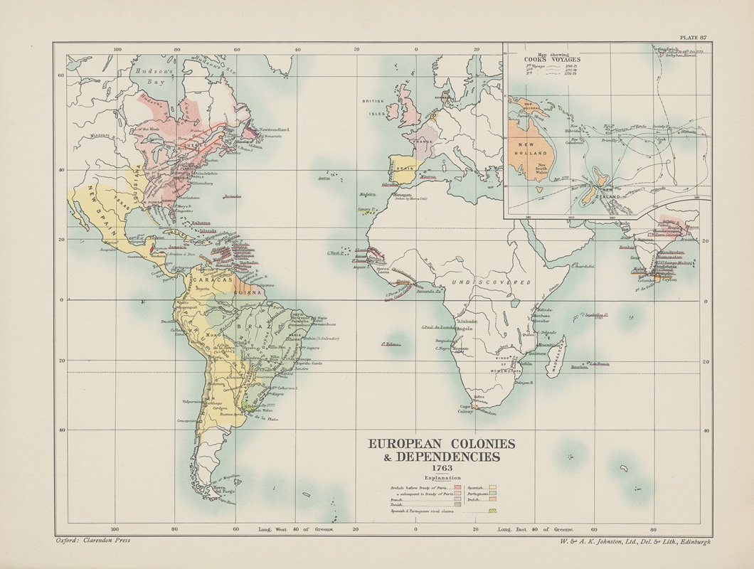 Reginald Lane Poole - European‎ ‎Colonies‎ ‎and‎ ‎Dependencies