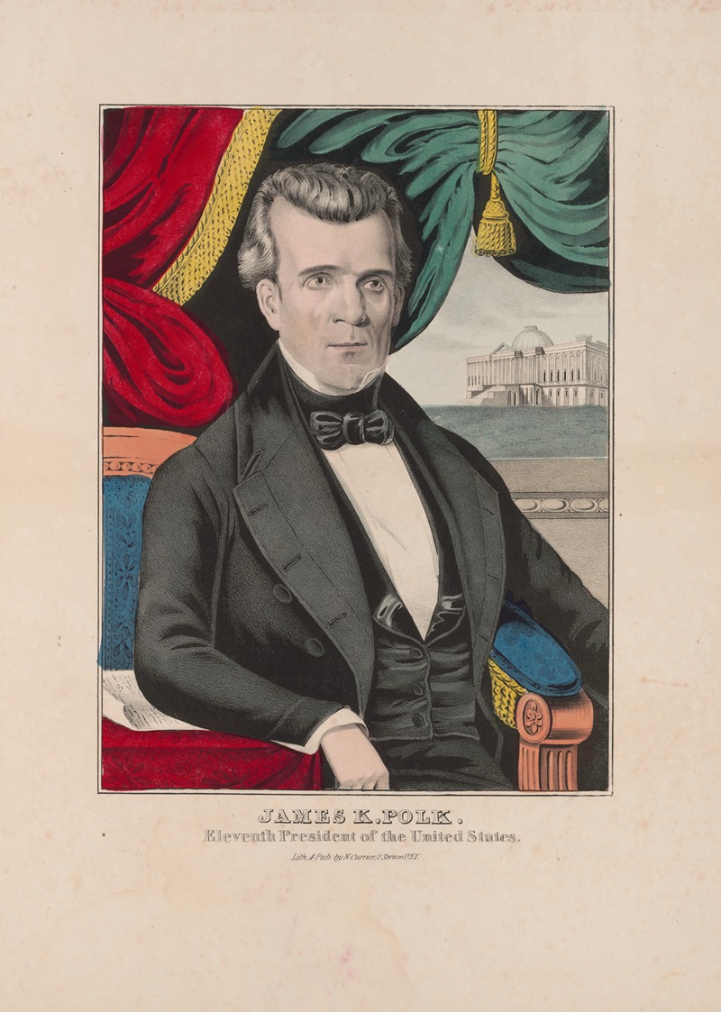 James K. Polk, eleventh President of the United States - Artvee