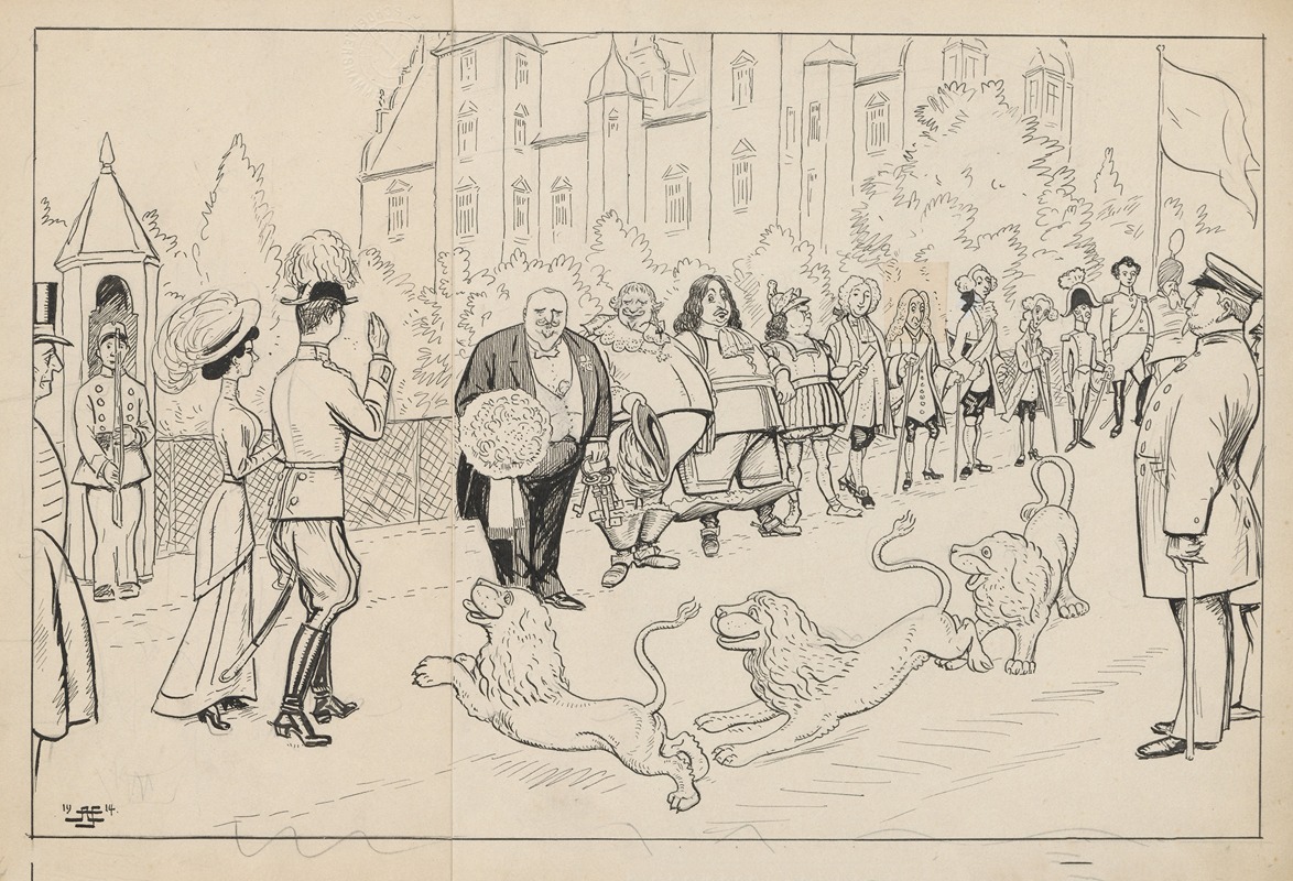 The Count and Countess of Rosenborg are welcomed by the castle’s ...