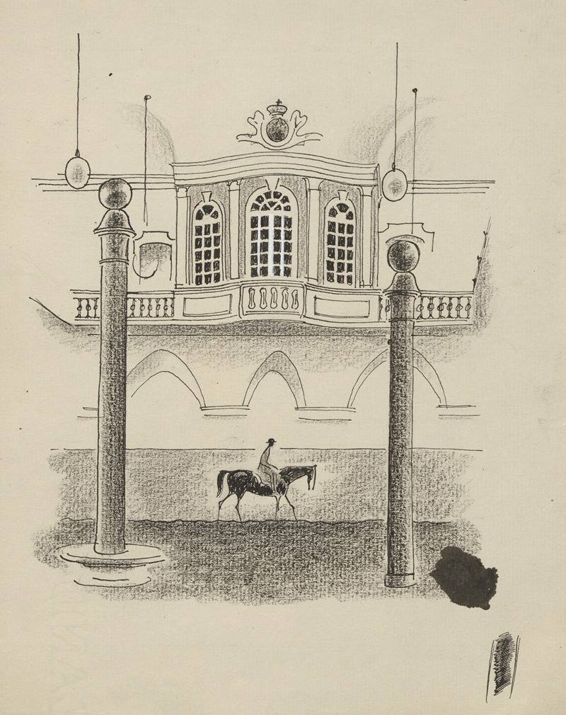 Christiansborg riding arena - Artvee